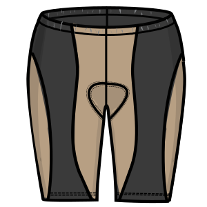 Fashion sewing patterns for MEN Shorts Cycling Short 2852